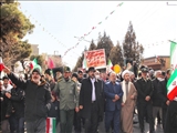 قدردانی از حضور باشکوه مردم شهرستان شبستر در راهپیمایی 22 بهمن