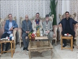 دیدار فرماندار شهرستان شبستر از همکار بازنشسته فرمانداری